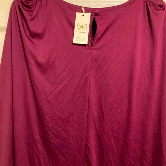 New Koh Koh Women’s Midi Dress Purple Sz. XL NWT - Picture 11 of 13